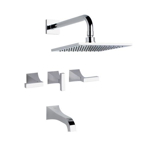 Grifería de Ducha y Bañera Fv H3L Urbano Lever Cromo 103/H3L