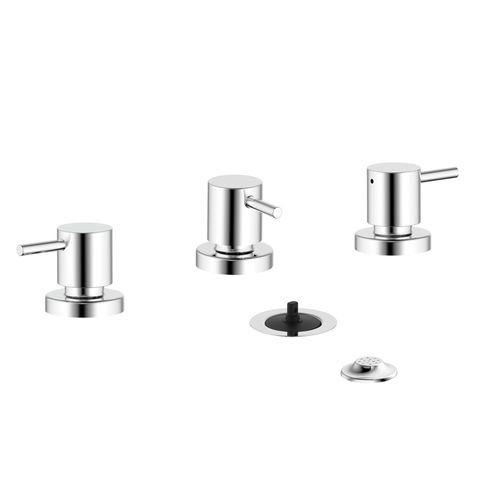 Grifería de Bidet con Transferencia Vasser Onix Cromo 21A/1031