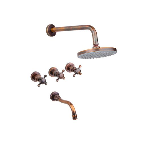 Griferia de Ducha y Bañera Estalgrif Häaz Vintage Florentino