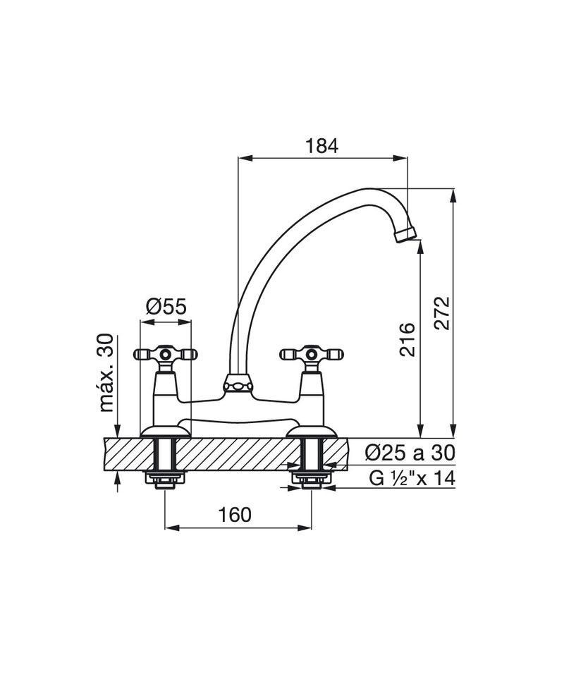 Griferia-de-Cocina-Fv-Newport-Plus-413-B2