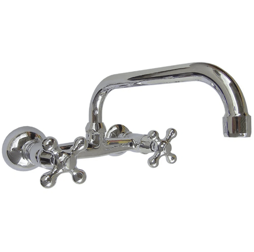 Griferia Cocina Pico Alto Estalgrif Barigrif Cruz de Pared