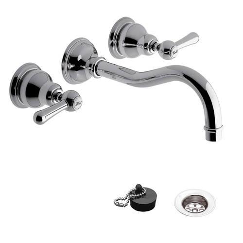 Grifería de Lavatorio Pared FV Denisse Lever 203/64L