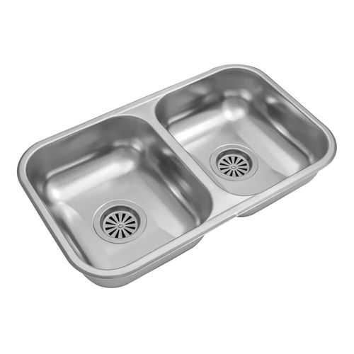 Bacha de Cocina Johnson 430 Doble CC28B