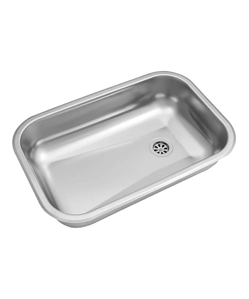 Bacha-simple-Acero-Inoxidable-Johnson-Zz52b-Cocina-52x32x13