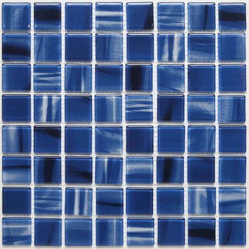 Malla de vidrio Krystales Saks Azul x4 unidades