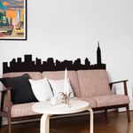Vinilo-Decorativo-Linea-Ciudades--Vinilo-Nueva-York--Negro