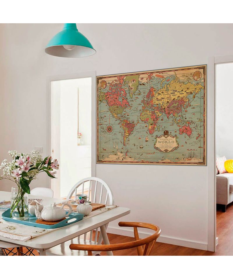 Vinilo-Decorativo-Linea-Mapas--The-World-Wildlife--Grande