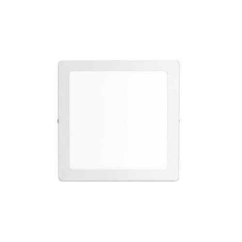 Plafón Led Macroled de Embutir cuadrado 18W luz Calida