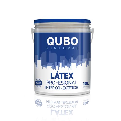 Latex Int/Ext Qubo Profesional Blanco 10 L