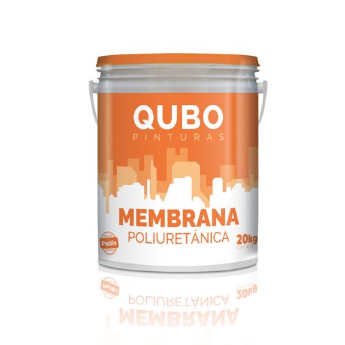 Impermeabilizante Qubo Membrana Liquida C/Pu Blanco 20 Kg