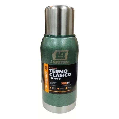 Termo Acero Inoxidable Lusqtoff 750ml Frio/calor Verde TL750-9