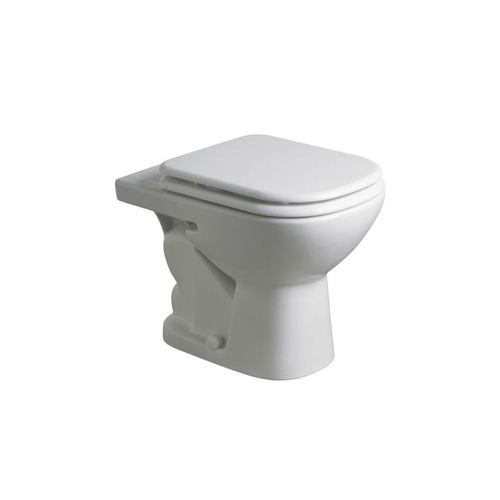 Combo Ferrum Bari Inodoro Largo con Bidet 1 Agujero