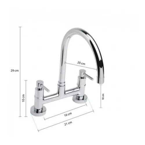 Grifería de Cocina Estalgrif Junior Lever Cromo