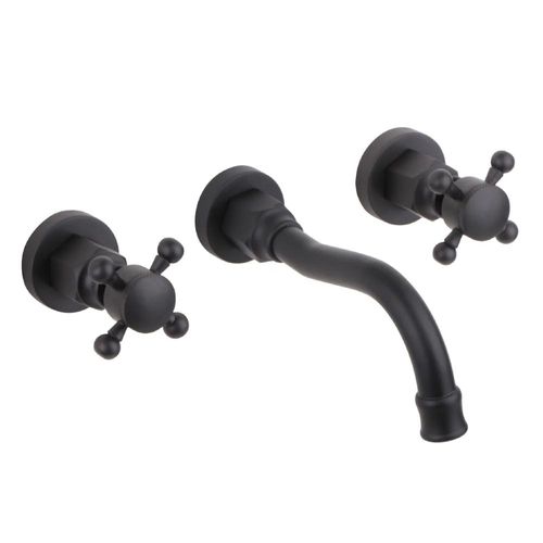 Grifería Lavatorio de Pared Estalgrif Häaz Vintage Black