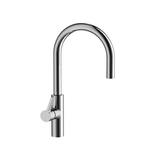 Grifería de Cocina Piazza Kitchen Pro Monocomando Pico Alto Cromo